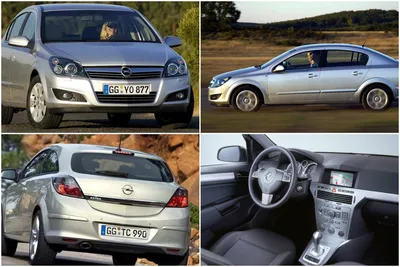 Opel Astra 2004, 2005, 2006, хэтчбек 5 дв., 3 поколение, H технические  характеристики и комплектации