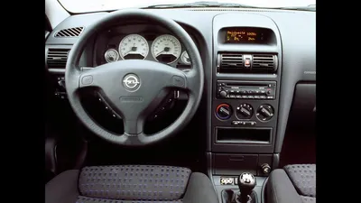 Фото салона авто. — Opel Astra G, 1,6 л, 2000 года | фотография | DRIVE2