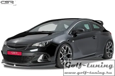 Opel Astra J GTC Iris Front Bumper Extension