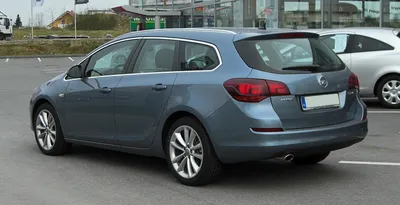 Файл:Opel Astra Sports Tourer 1.4 Turbo ECOTEC (J) – Heckansicht, 26. März  2011, Mettmann.jpg — Википедия