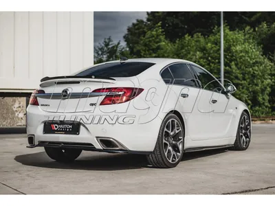 sad-oyster872: opel insignia 2010 year black color futuristic tuning back  side