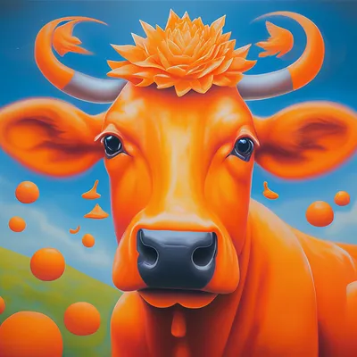 Раскраски Оранжевая корова | Раскраски, Детские раскраски, Детские наклейки