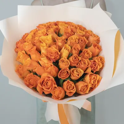 21 оранжевая роза купить в Челябинске с доставкой по низким ценам
