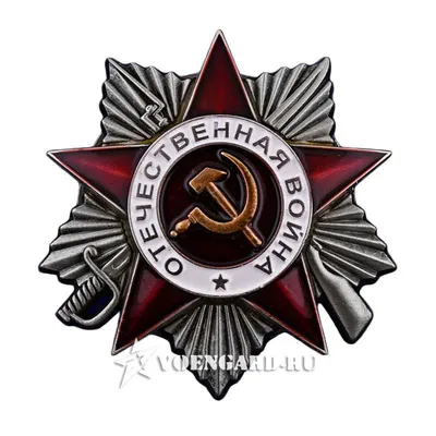 Орден Отечественной войны 2 степени на подставке - купить с доставкой по  выгодным ценам в интернет-магазине OZON (1024439556)