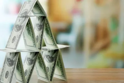 Money Origami King COBRA Snake Folded with Real One Dollar Bill Isolated on  White Background фотография Stock | Adobe Stock