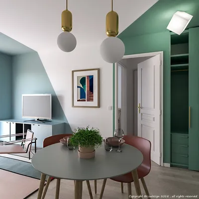 Необычная покраска стен: как красиво и оригинально покрасить стены | Houzz  Россия