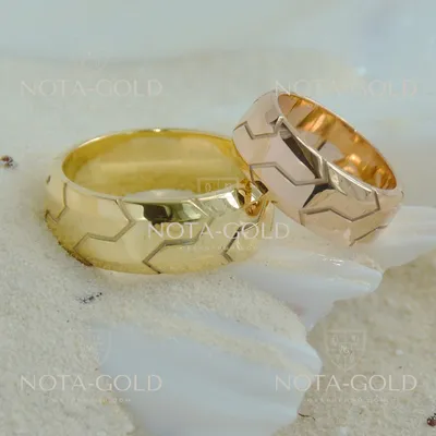 Необычные обручальные кольца с бриллиантами на заказ