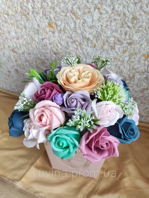 Купить свадебный букет из роз и фрезий с бесплатной доставкой по Москве |  Butik-Flowers