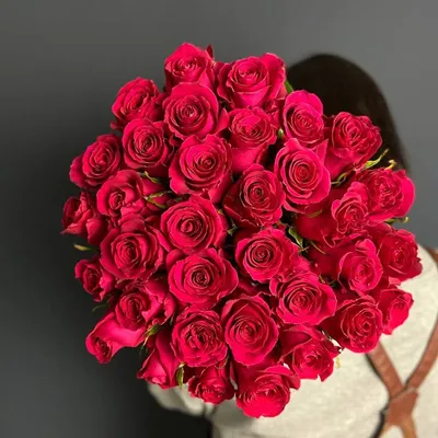Букеты из красных роз для мужчин купить с доставкой по Москве и области  недорого | Roza4u.ru