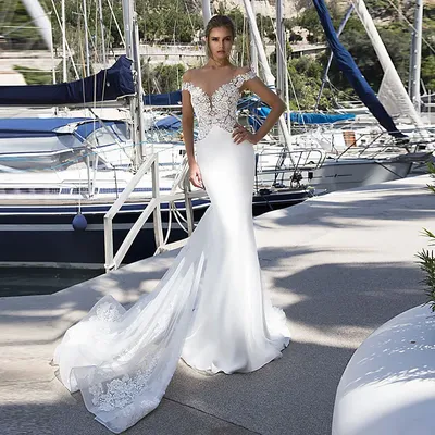 Save follow not reup💙 | Fitted wedding dress, Gowns dresses elegant,  Elegant wedding dress
