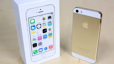 Новый iPhone 5S 32GB оригинал золотистый купить в Алматы