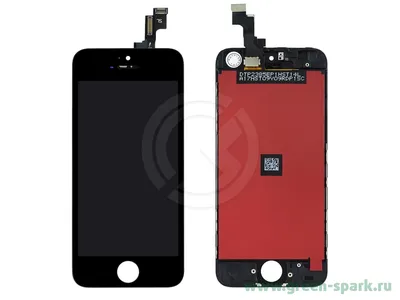 Дисплей для iPhone 5S/SE + тачскрин черный с рамкой AAA. Купить оптом и в  розницу в Ростове-на-Дону