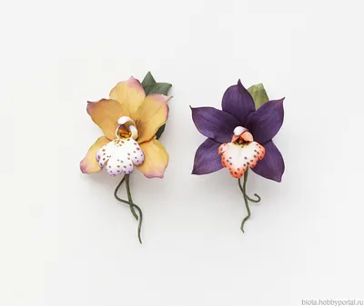 Eleon Flowers] Орхидея фаленопсис из фоамирана | Хобби и рукоделие |  Skladchina.vip