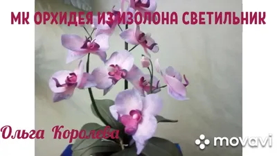 Роза из изолона - В продаже светильник орхидея в вазе.... | Facebook