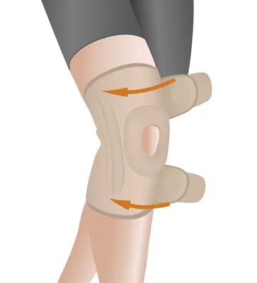Ортез коленного сустава FOSTA FS 1210 для спорта и реабилитации -  интернет-магазин «Мерцана»