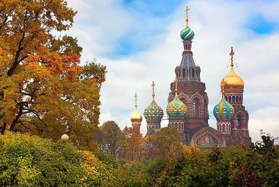 Золотая осень в Санкт-Петербурге. Фотограф Игорь Соболев