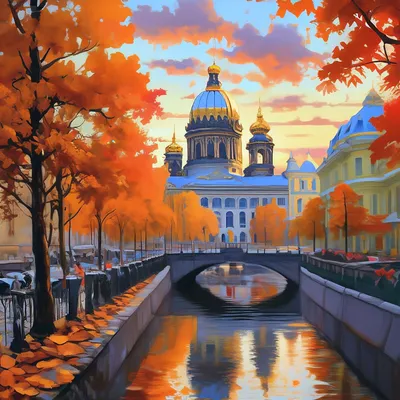Путешествие в Санкт-Петербург - идеальный способ насладиться осенью
