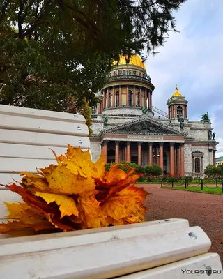 Осень в Санкт-Петербурге» — создано в Шедевруме