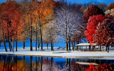 Осень зима фото фотографии