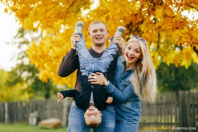 Яркая осенняя семейная фотосессия / Мозырь 2015 - Свадебный фотограф в  Мозыре, Минске Леонид Древило