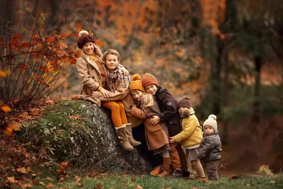 Яркие краски осени в Монрепо. Семейный фотограф Татьяна Надеждина