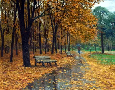 Осенний дождь: грустная красота природы