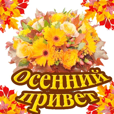 Привет, осенний плакат иллюстрация штока. иллюстрации насчитывающей  рукописно - 265077664