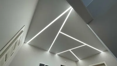 Натяжной потолок: освещение точечными светильниками - Компания \"Стандарт\" |  город Арсеньев, Приморский край