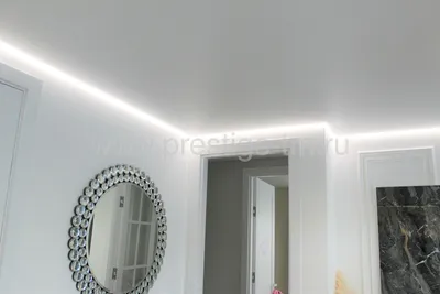 Сценарии освещения в ванной комнате с помощью парящего потолка