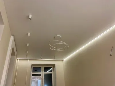 Современные виды освещения на потолке