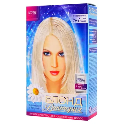 Лиза, Осветлитель для волос Crystal Blonde «Контрастное мелирование» -  купить в интернет-магазине КрасоткаПро.