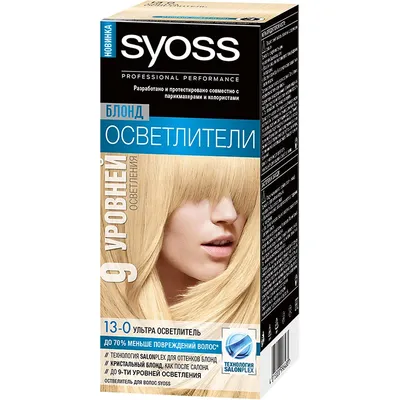 Осветлитель для волос SYOSS №:13.0 Ультра - «Как осветлить волосы дома и не  убить их? 13-0 и 12-0 +фото до/после » | отзывы