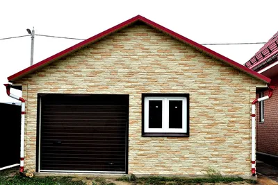 Отделка стен гаража - материалы и технологии - Шведский металлический гараж  на даче – за неделю!