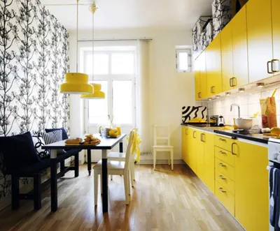 Фото и различные материалы для отделки стен на кухне - мебельная компания  Иванова Мебель.