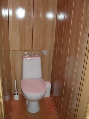 Ремонт туалета панелями пвх цена с материалами 11000 руб | Фото ремонта  туалета пластиковыми панелями под ключ