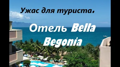 Нячанг. Вьетнам. Отель Bella Begonia( Белла Бегония) Ужас для русского  туриста. - YouTube
