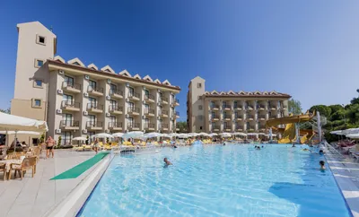 Kamelya Selin Hotel 5*. K Club и Kamelya Fulya. Сиде, Турция. - YouTube