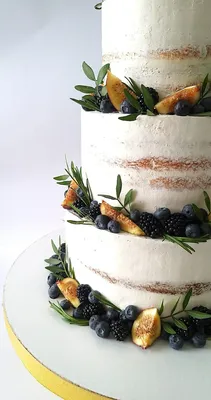 Фотографии открытых тортов с ягодами и фруктами - скачать бесплатно в формате jpg