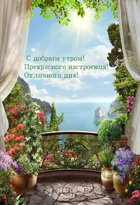 Картинки \"С Добрым Утром и Хорошего Дня!\" (461 шт.)