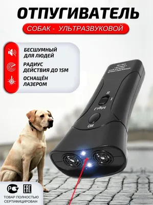 Усиленный ультразвуковой отпугиватель собак с фонариком и лазерной указкой,  для защиты от собак, дрессировки и самообороны, антилай - купить с  доставкой по выгодным ценам в интернет-магазине OZON (686380962)