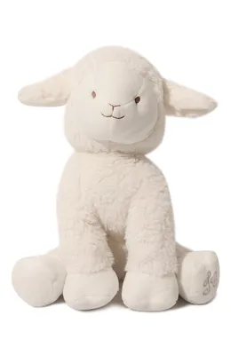 Мягкая игрушка Овечка 22 см. - купить с доставкой по выгодным ценам в  интернет-магазине OZON (1013859608)