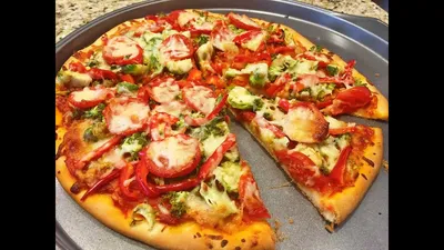 Овощная пицца рецепт с фото фотографии