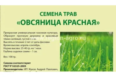 Декоративные разные, Газонные травы АПК КОЛОС Травы Газон - купить по  выгодным ценам в интернет-магазине OZON (1103601511)