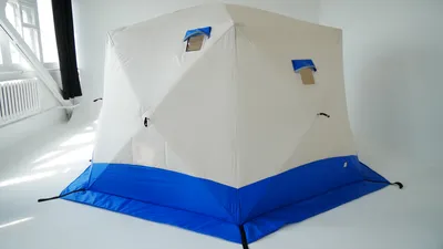Комфортная кемпинговая палатка-шатер Autentic Middle Bell 3.6, Blue Lagoon  для туризма и отдыха на природе купить в MyBiggame