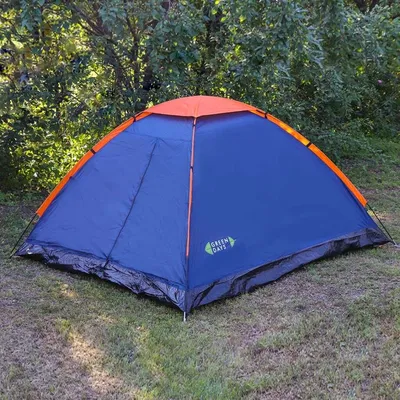 Большая туристическая палатка True Brands Tent Safir 9 Pro для похода,  кемпинга, путешествия, семейного отдыха на природе купить в MyBiggame