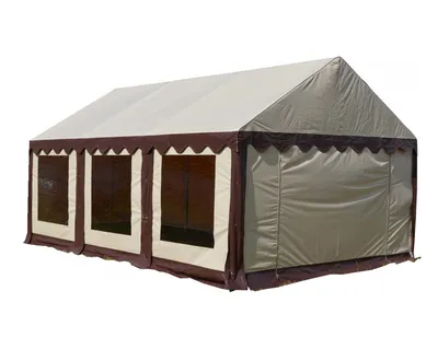 Палатка-шатер BTrace Highland (зеленая/беж) артикул T0256_ (Китай) купить  недорого в магазине «Адреналин спорт»