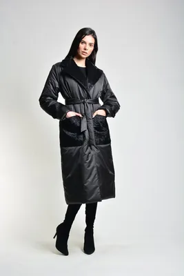 Уникальное пальто из пони с вышивкой, кружевом и перфорацией всего за 29900  рублей купить в «ЛедиАх!» артикул #003219