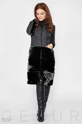 Пальто комбинированное от elenakes: Сшито по выкройке Жакет в стиле Шанель  №129 (Burda 3/2014), 01.10.2017 / Фотофорум на BurdaStyle.ru