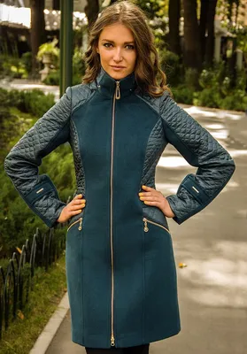 Комбинированное пальто (45 фото): женские модели из 2 тканей и с плащевкой  | Пальто, Наряды, Одежда