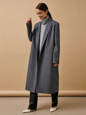 Пальто двубортное прямое - купить в магазинах ПАЛЬТОRU Краснодар или на  сайте | ПАЛЬТО RU - магазин верхней женской одежды